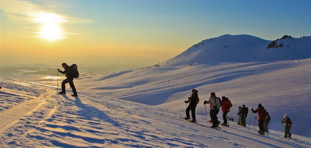 Super Besse : Randonnée Raquettes - Féerie du Massif du Sancy Enneigé