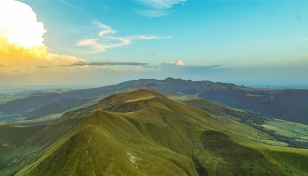 Puy de la Tâche : Sommets Adventif et Massif du Sancy - Panorama Impressionnant