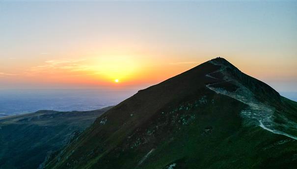 Puy de Sancy : Coucher de Soleil Magique