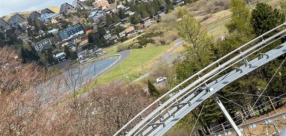 Super Besse : Adrénaline garantie avec le Super Coaster, Luge sur Rails